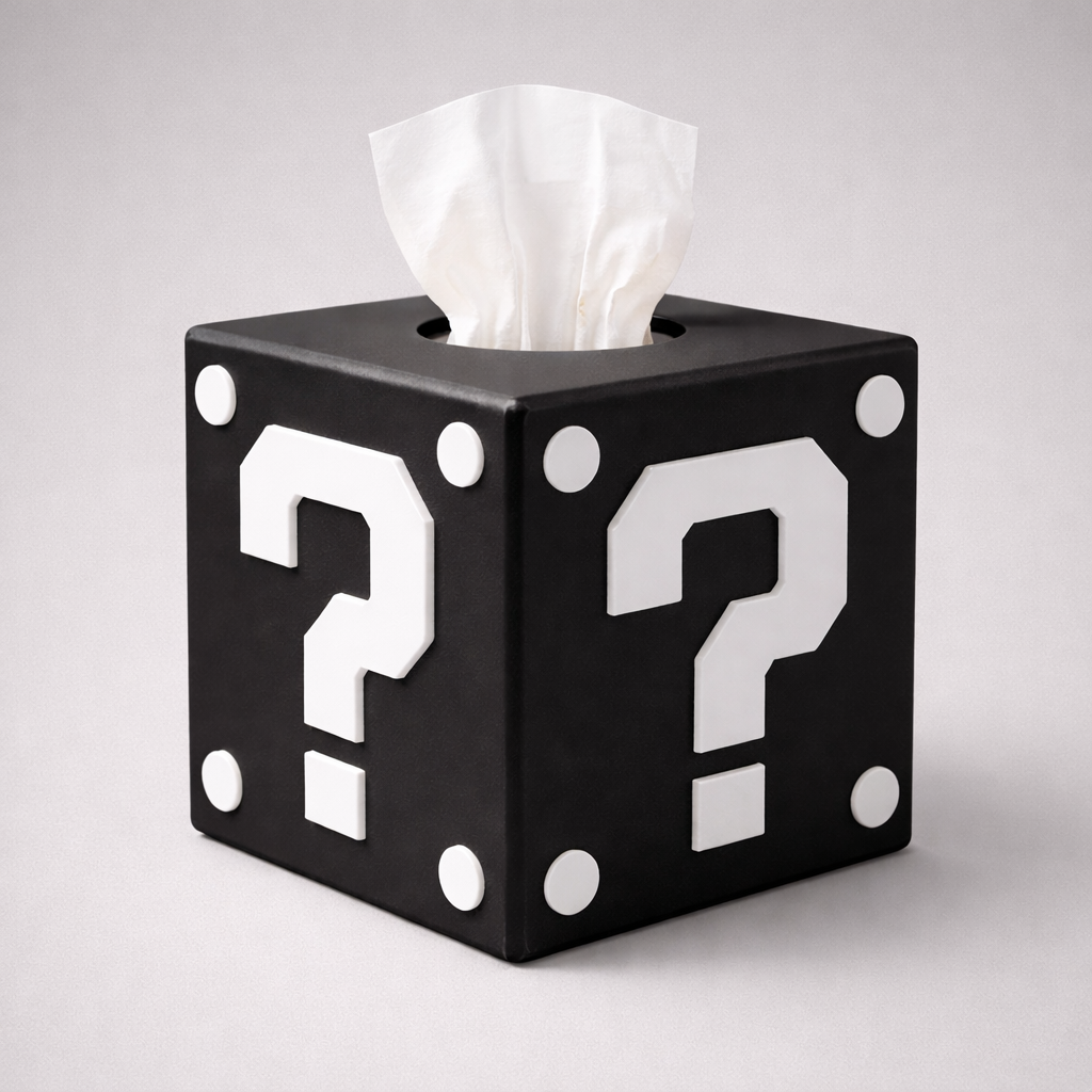 Super Mario Question Mark Box